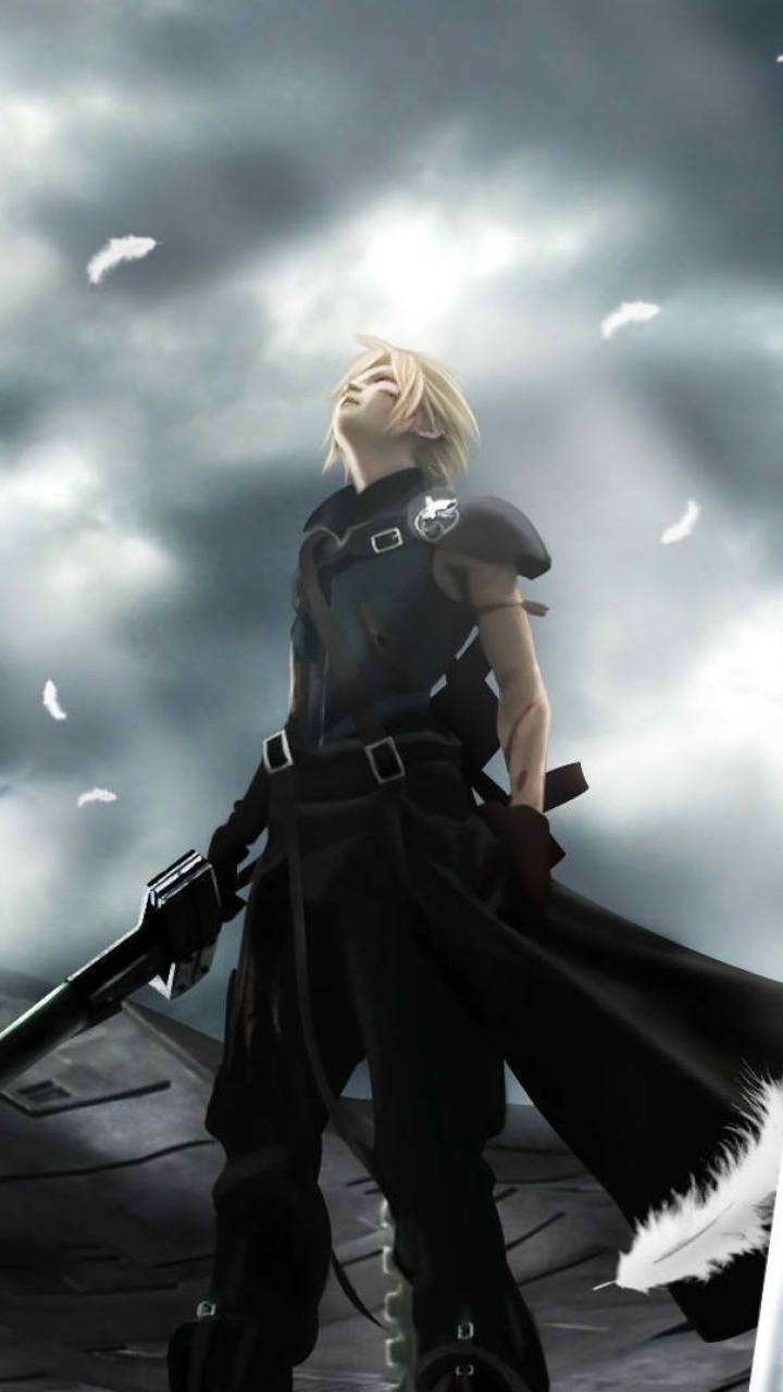 Cloud Strife Sword Final Fantasy 7 Remake 4K Wallpaper 71766
