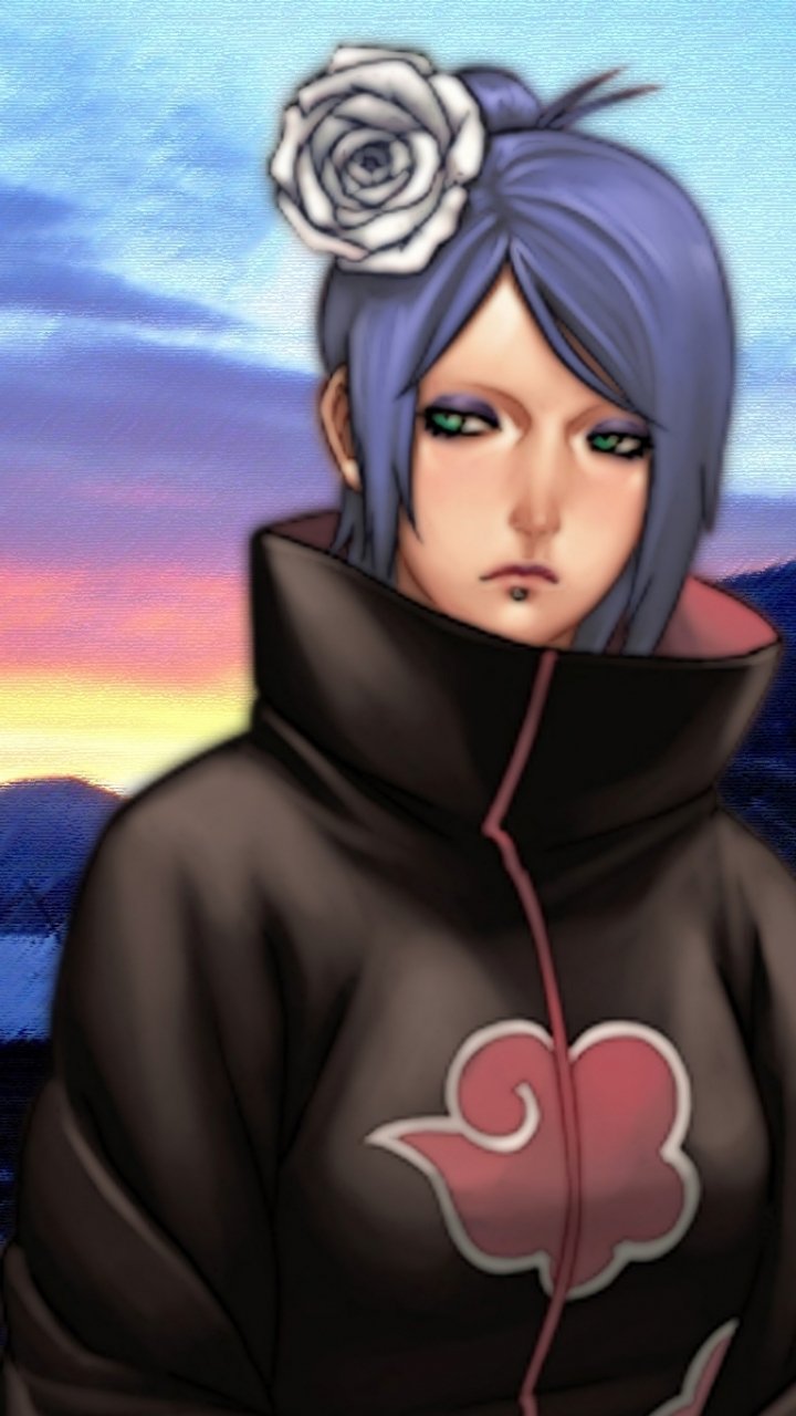Download Konan (Naruto) Anime Naruto Phone Wallpaper