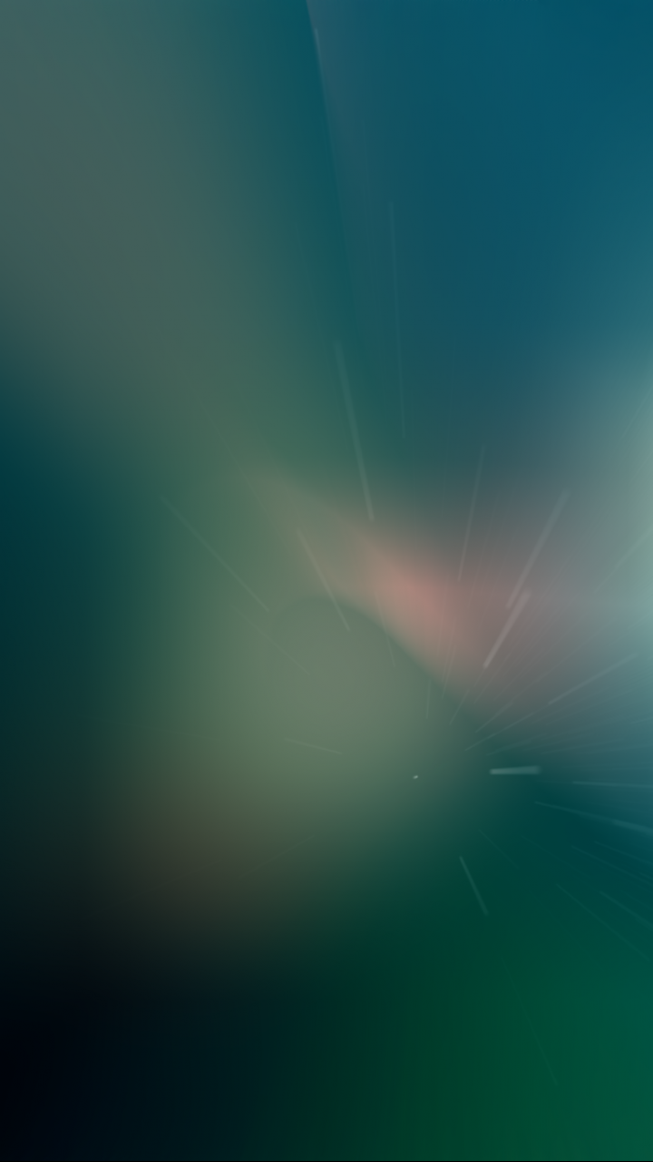 Abstract green phone wallpaper featuring a soft gradient pattern of teal and emerald hues with diffuse light streaks and a gentle central flare — minimalist abstract design.