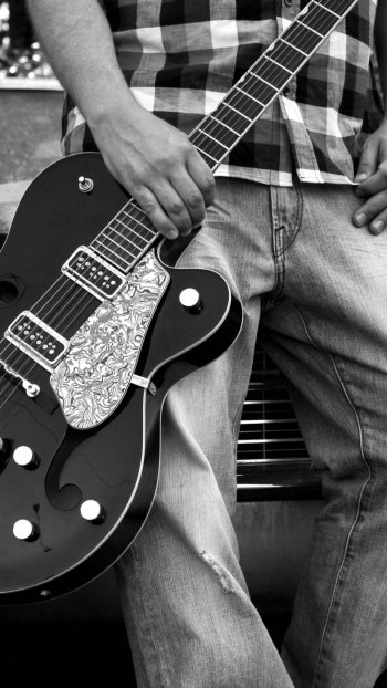 music guitar Phone Wallpaper