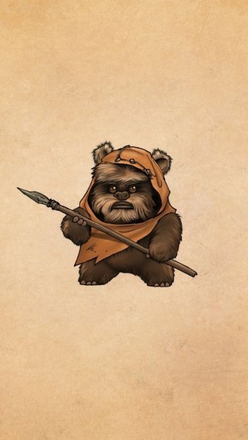 ewok movie Star Wars Phone Wallpaper