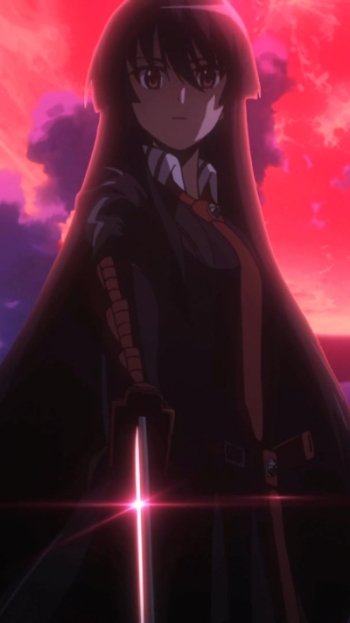 sword moon Akame (Akame Ga Kill!) Anime Akame ga Kill! Phone Wallpaper