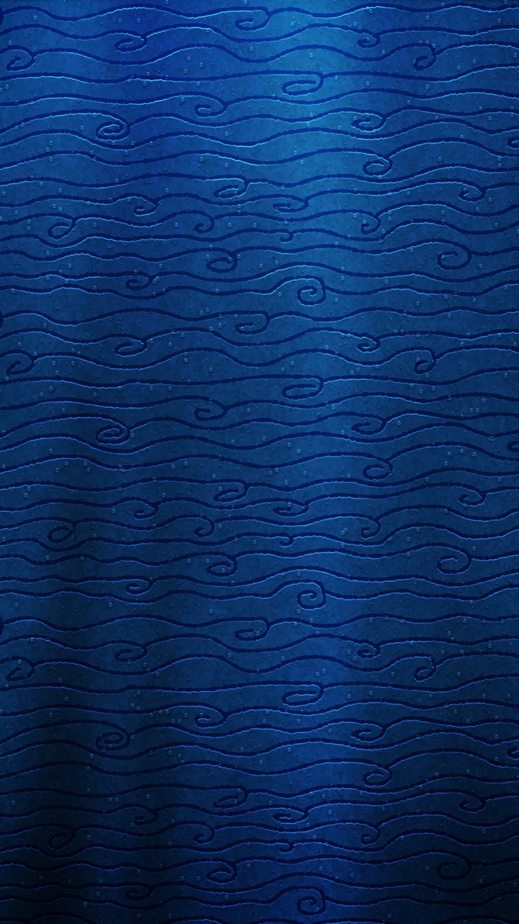 Blue Phone Wallpaper - Mobile Abyss