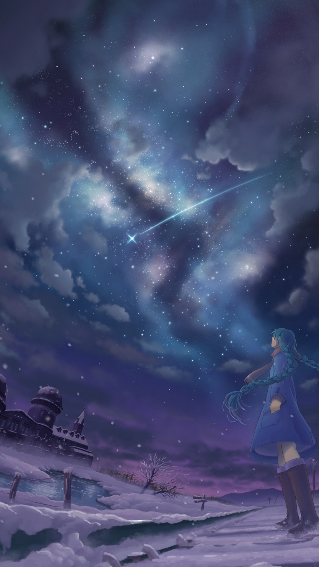 Image of anime wallpaper sky