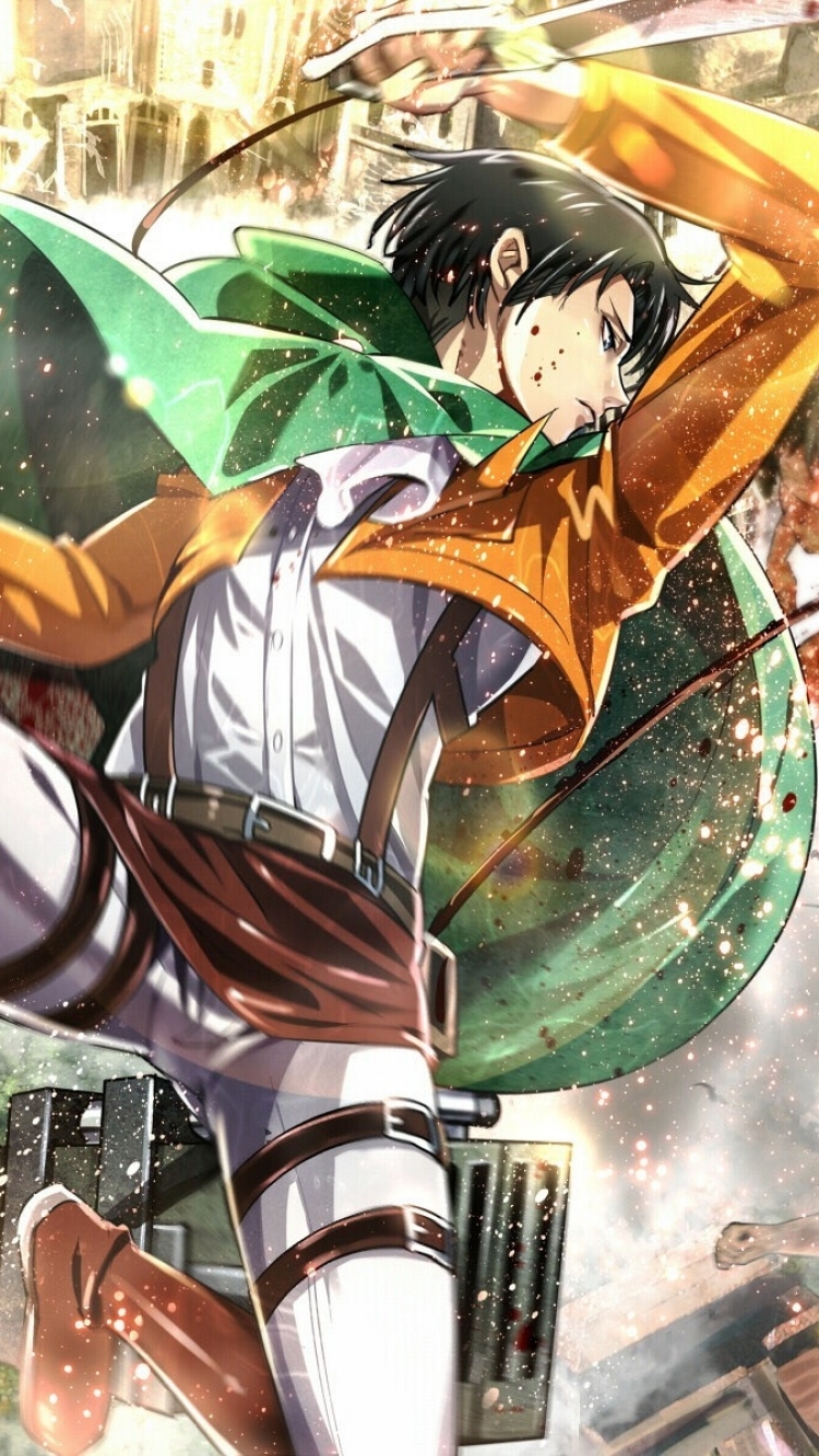 Animeattack On Titan 750x1334 Wallpaper Id 558297 Mobile Abyss