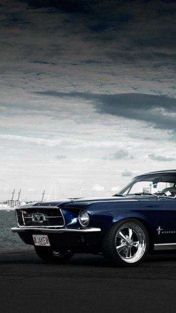 vehicle Ford Mustang Phone Wallpaper