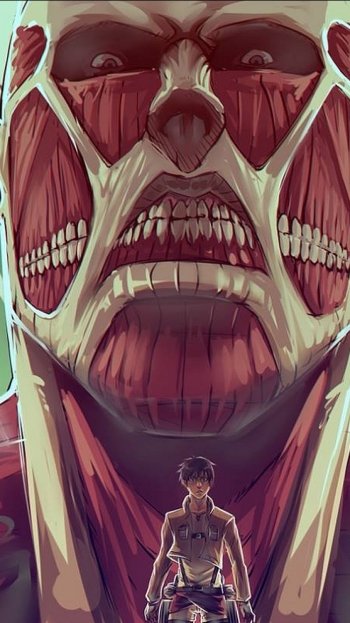 Anime Attack on Titan Phone Wallpaper