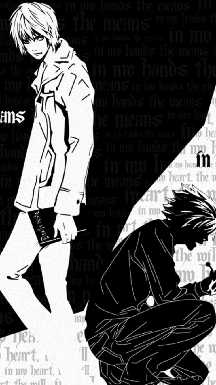 DEATH NOTE ANIME WALLPAPER PHONE