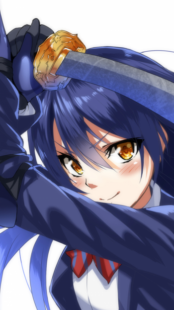 sword Umi Sonoda Anime Love Live! Phone Wallpaper