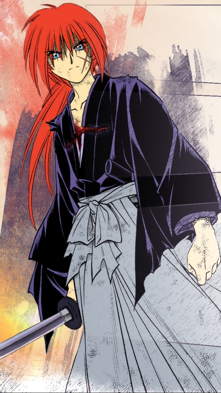 Anime Rurouni Kenshin Phone Wallpaper - Mobile Abyss