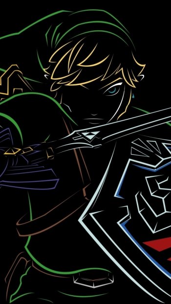 Link video game The Legend Of Zelda: Skyward Sword Phone Wallpaper