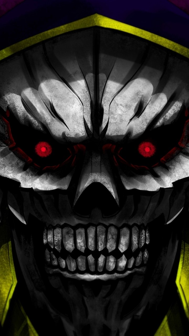 Download Ainz Ooal Gown Anime Overlord Phone Wallpaper