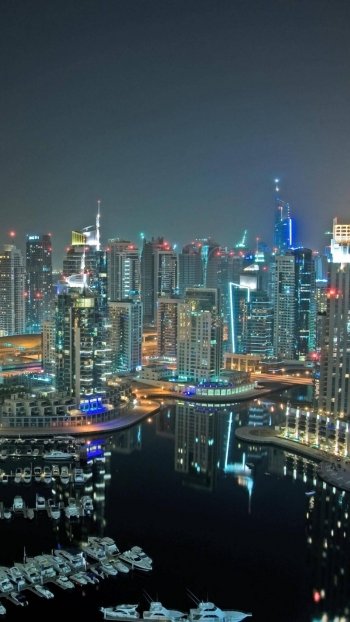 man made Dubai Phone Wallpaper