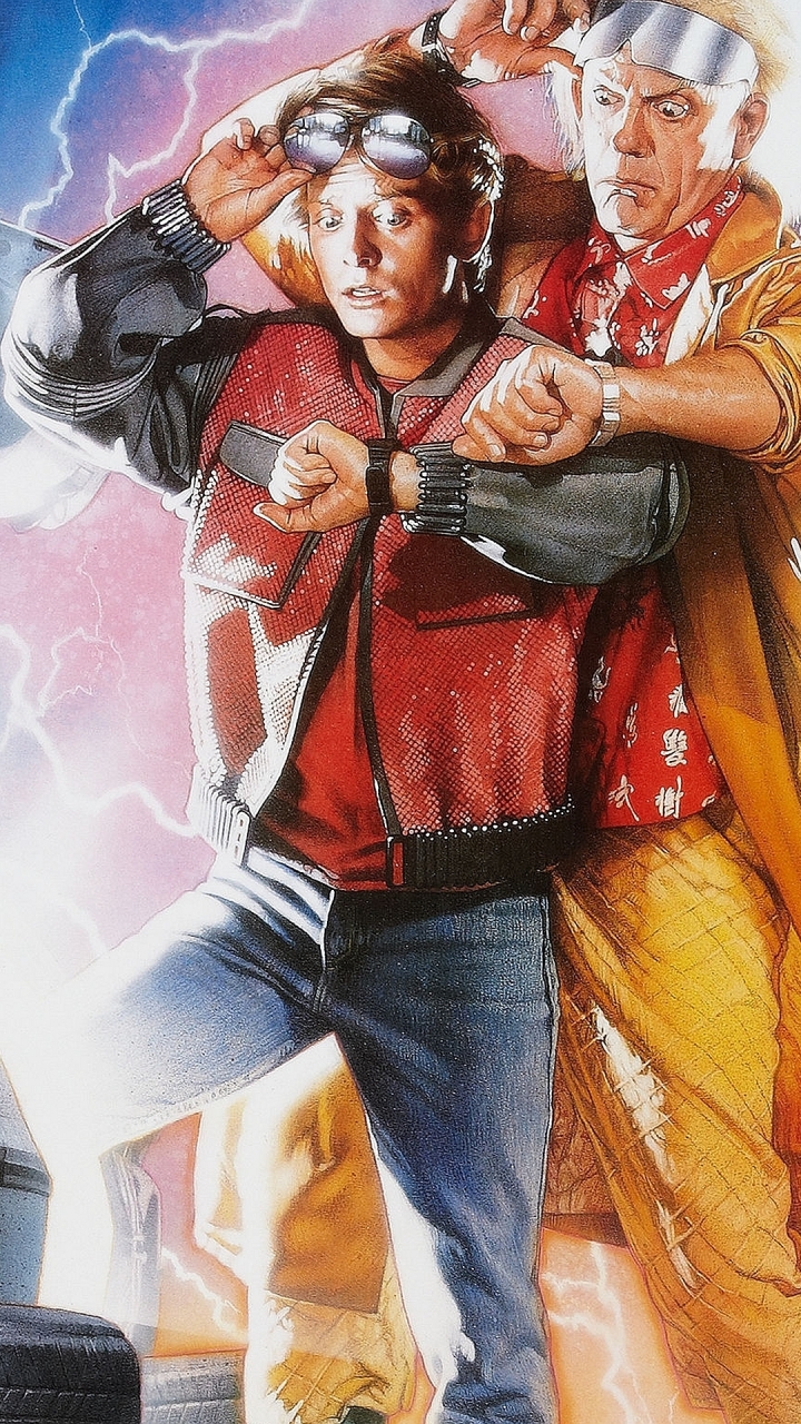 Back to the Future Part II Phone Wallpaper