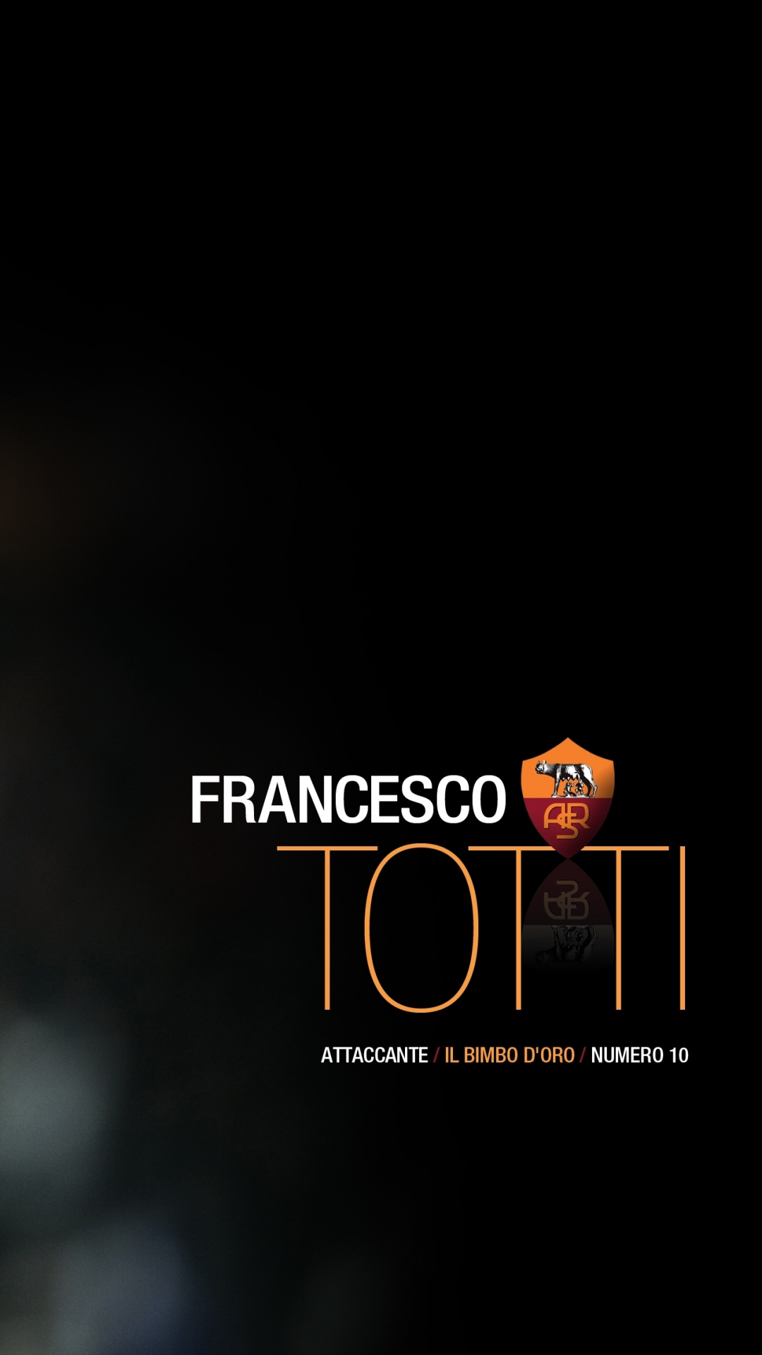 Francesco Totti Phone Wallpaper