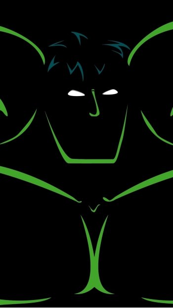Comic Hulk Phone Wallpaper