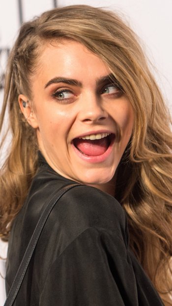 English model Celebrity Cara Delevingne Phone Wallpaper