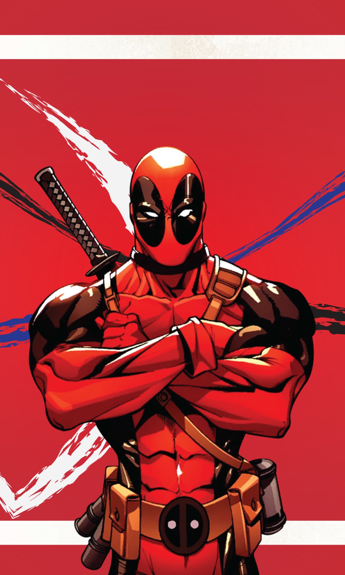 Download Merc With A Mouth Comic Deadpool Phone Wallpaper - Mobile Abyss