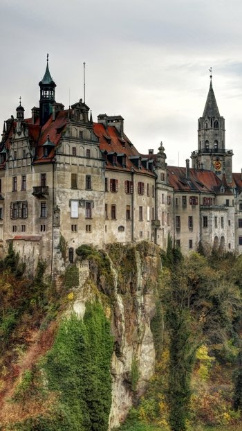 Germany Baden-Württemberg man made Sigmaringen Castle Phone Wallpaper