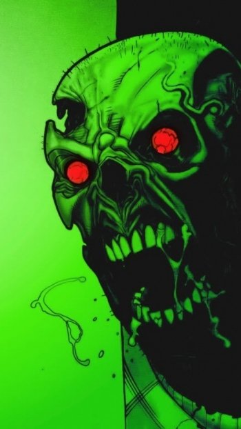 dark zombie Phone Wallpaper