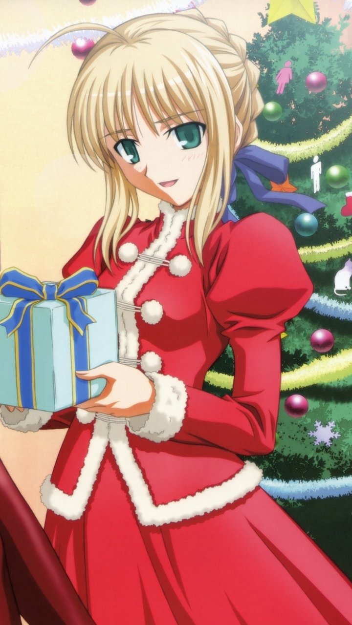 Download Saber (Fate Series) Rin Tohsaka Anime Fate/Stay Night Phone Wallpaper