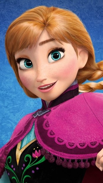 Frozen (Movie) movie Anna (Frozen) Phone Wallpaper