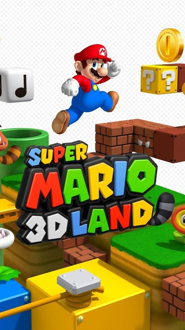 Download Mario Nintendo 3D Video Game Super Mario 3D Land Phone Wallpaper -  Mobile Abyss