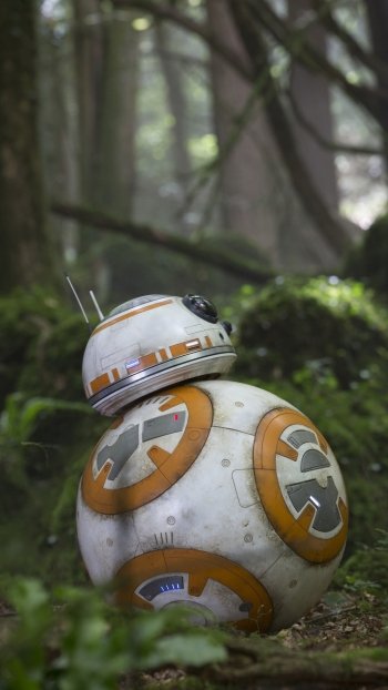BB-8 Star Wars movie Star Wars Episode VII: The Force Awakens Phone Wallpaper