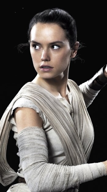Daisy Ridley Rey (Star Wars) Star Wars movie Star Wars Episode VII: The Force Awakens Phone Wallpaper