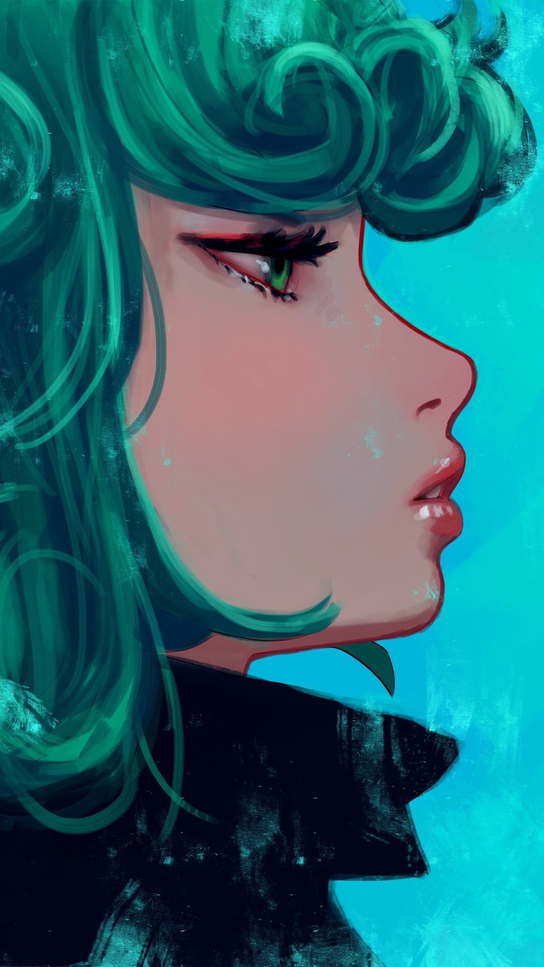 Download Tatsumaki (One-Punch Man) Anime One-Punch Man Phone Wallpaper