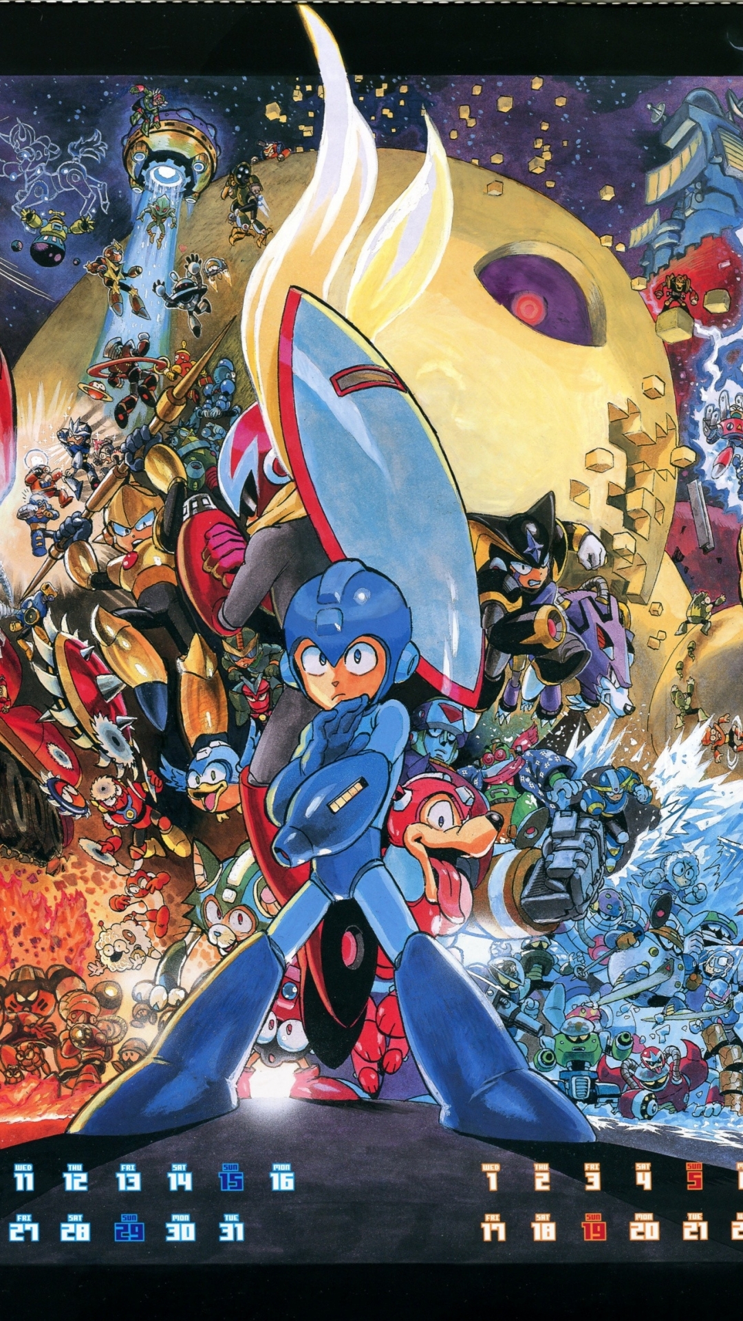 Mega Man Phone Wallpaper