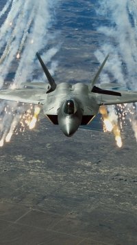 10 Lockheed Martin F 22 Raptor Appleiphone 5 640x1136 Wallpapers