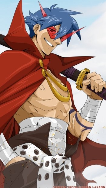 Anime Tengen Toppa Gurren Lagann Phone Wallpaper