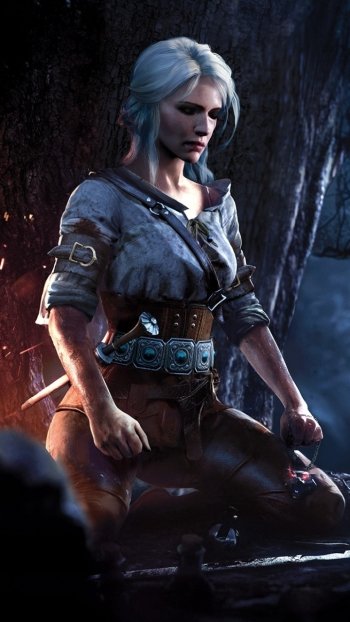 Ciri (The Witcher) video game The Witcher 3: Wild Hunt Phone Wallpaper