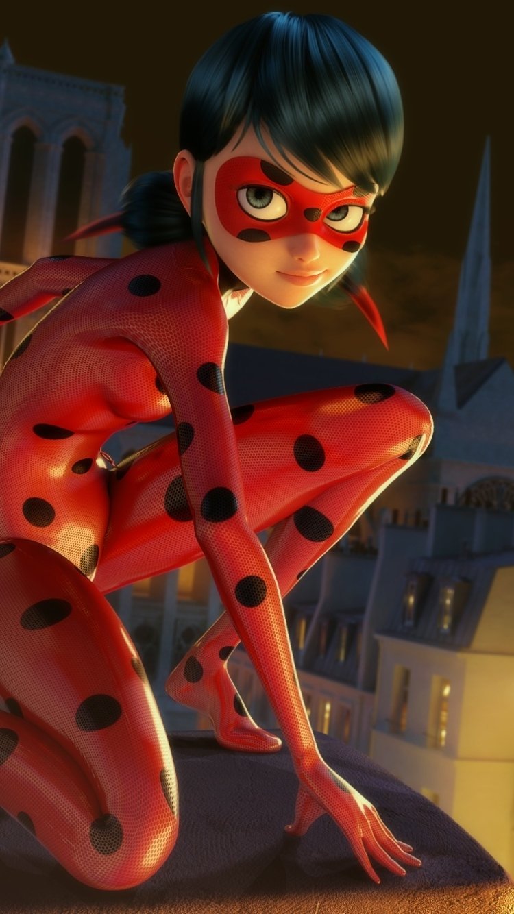 Download Ladybug (Miraculous Ladybug) TV Show Miraculous Ladybug Phone  Wallpaper - Mobile Abyss