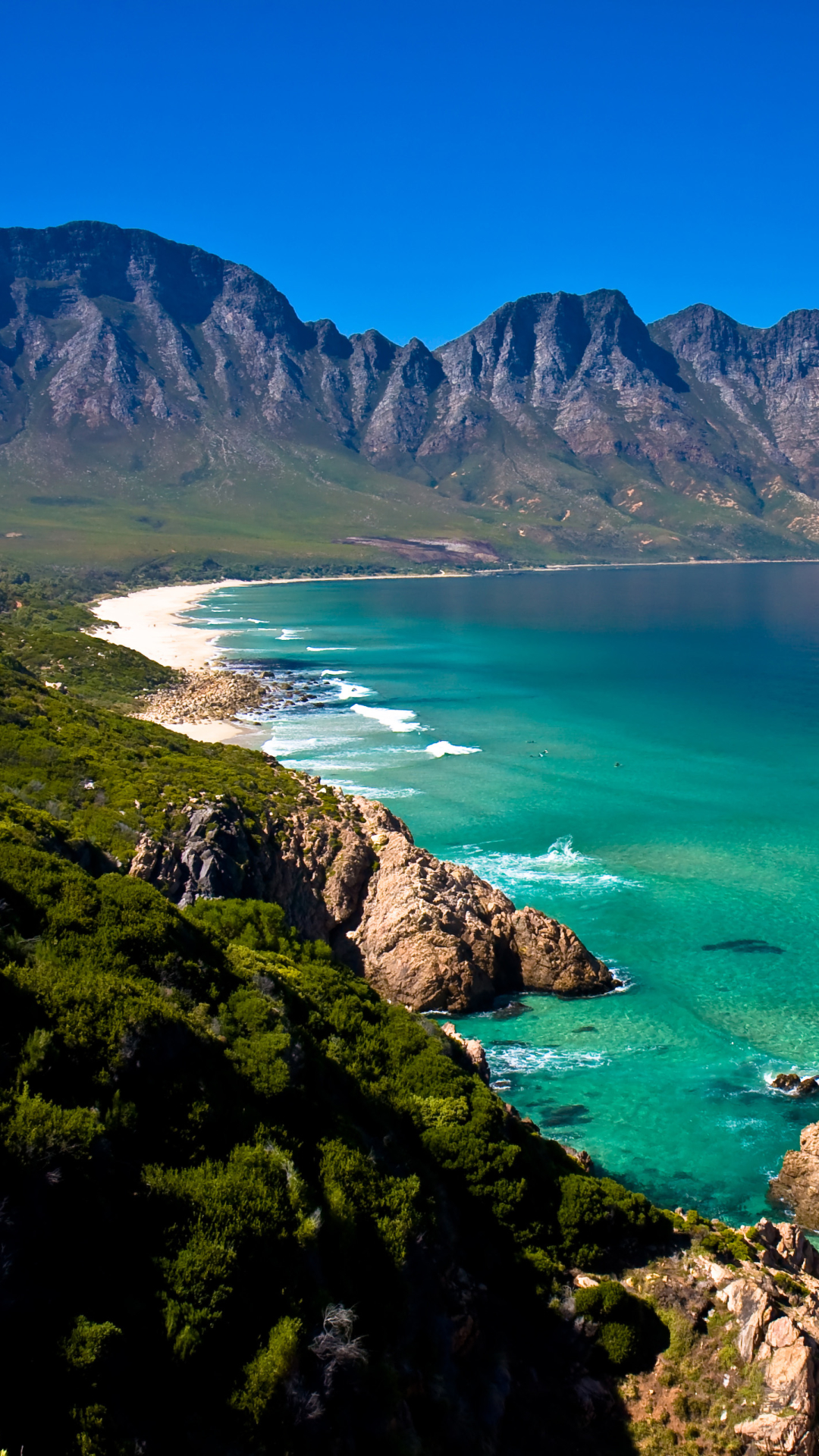 Coastline of Capetown, South Africa - Mobile Abyss
