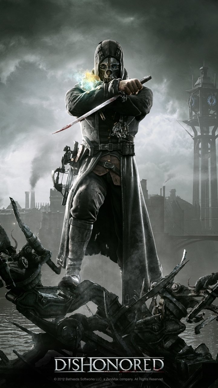 Download Corvo Attano Video Game Dishonored Phone Wallpaper