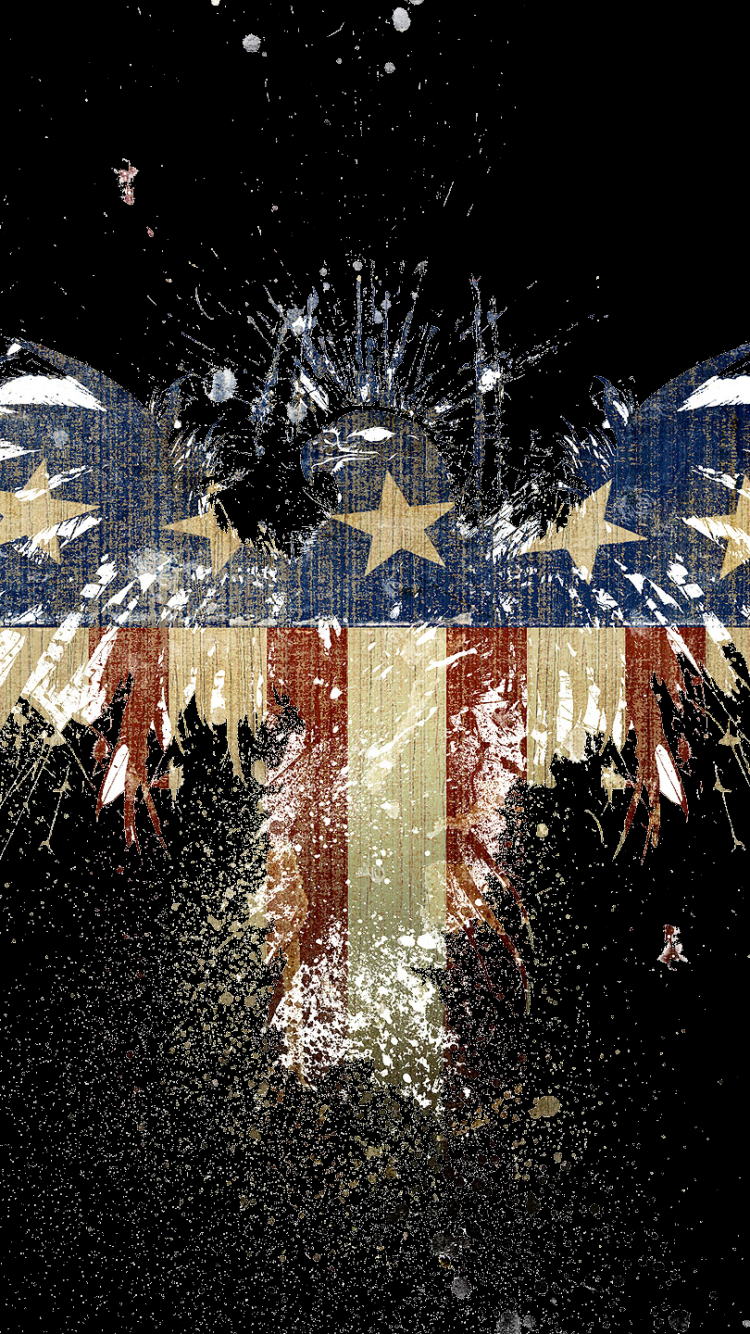 American Flag Phone Wallpaper