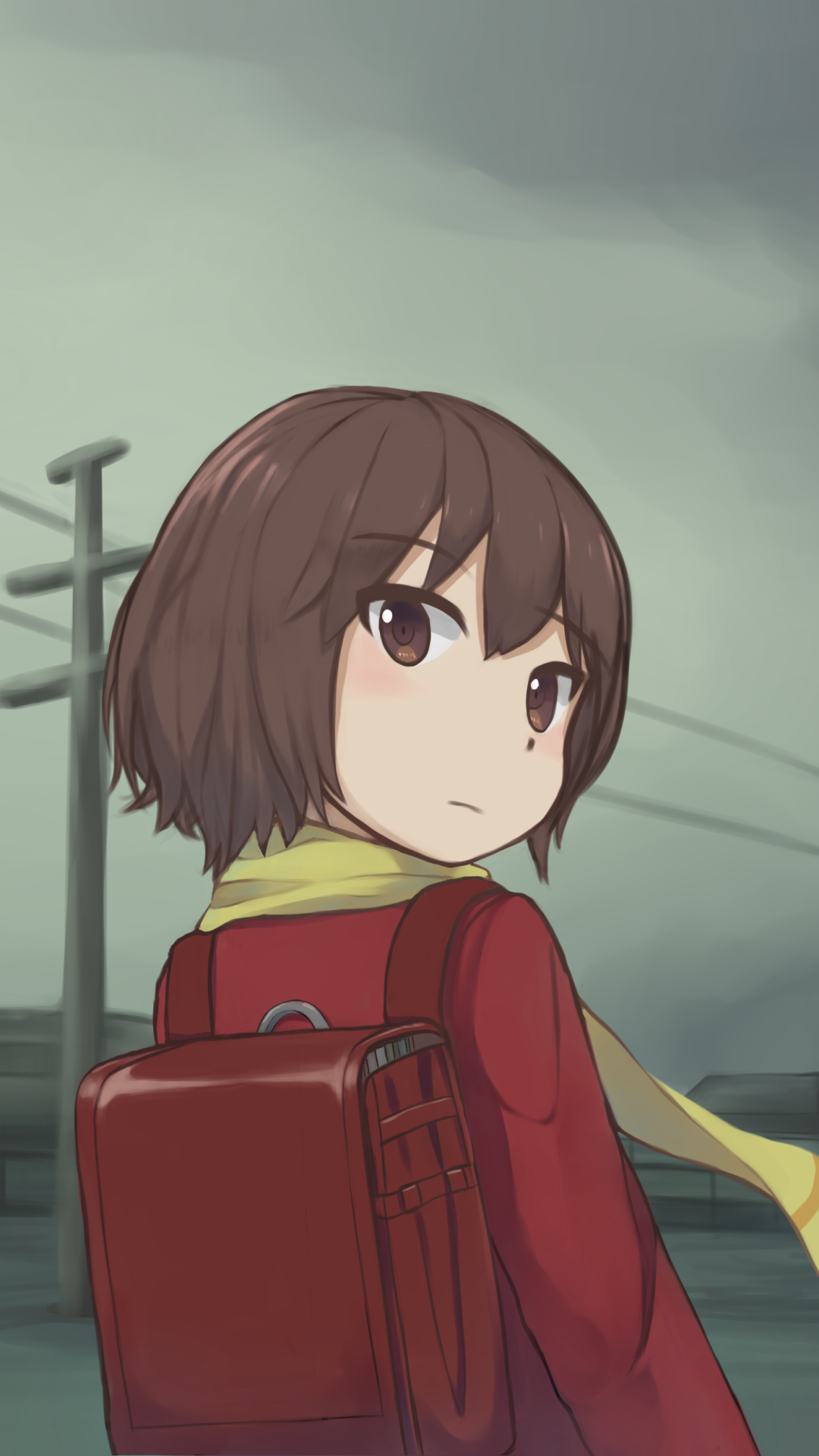 Download Kayo Hinazuki Erased Anime Phone Wallpaper