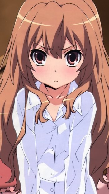Taiga Aisaka Anime Toradora! Phone Wallpaper