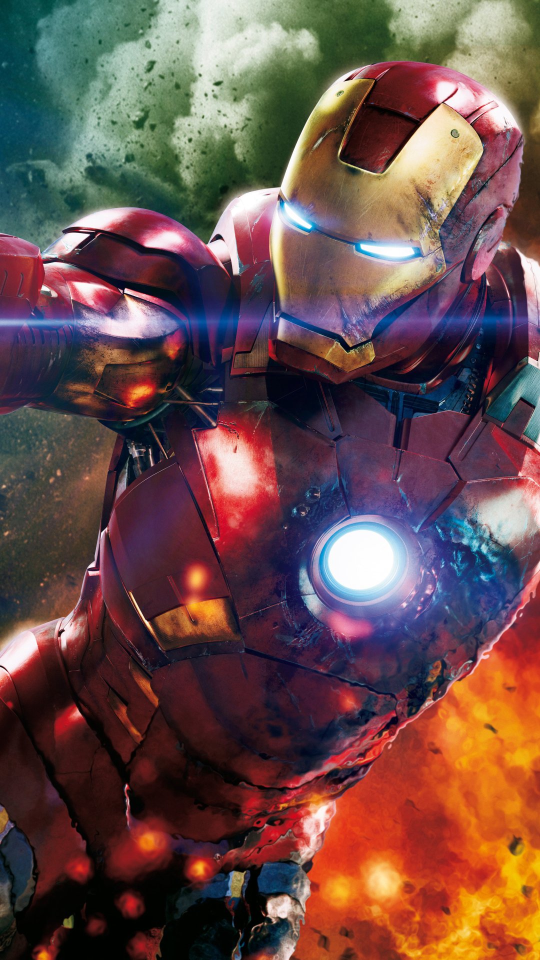 Download Avengers Hulk Iron Man Movie Phone Wallpaper