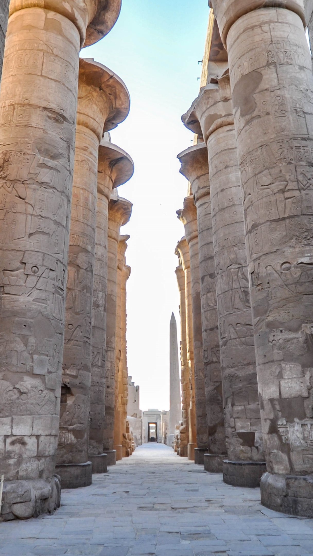 Great Hypostyle Hall in Karnak Temple