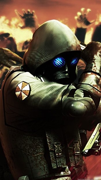 Resident Evil video game Resident Evil: Operation Raccoon City Phone Wallpaper