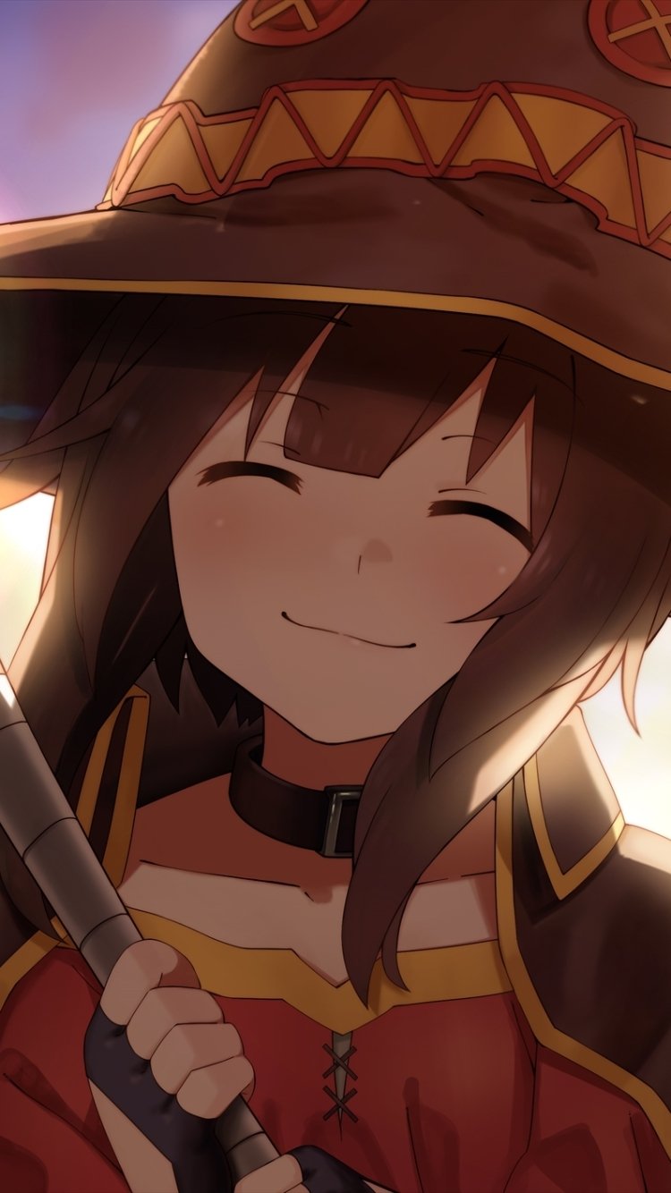 Download Kono Subarashii Sekai Ni Shukufuku Wo! Megumin (KonoSuba) Anime KonoSuba - God’s Blessing On This Wonderful World!! Phone Wallpaper