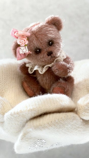 teddy bear cute hand man made stuffed animal Phone Wallpaper