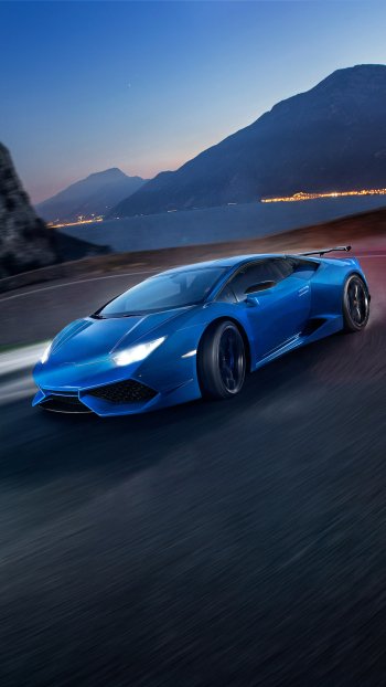 supercar vehicle car Lamborghini Lamborghini Huracan Phone Wallpaper
