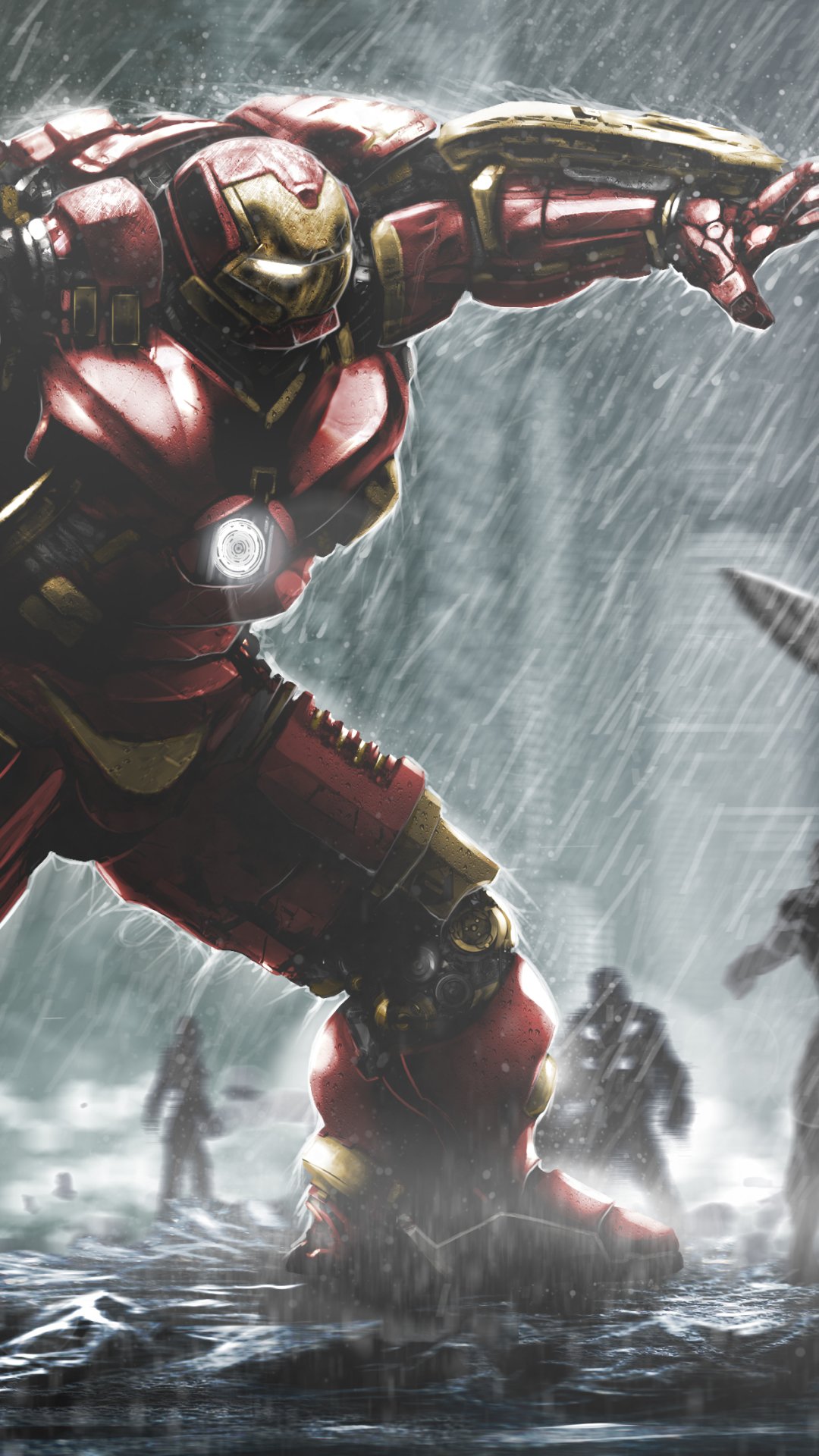 Download Hulkbuster Hulk Movie Avengers: Age Of Ultron Phone Wallpaper