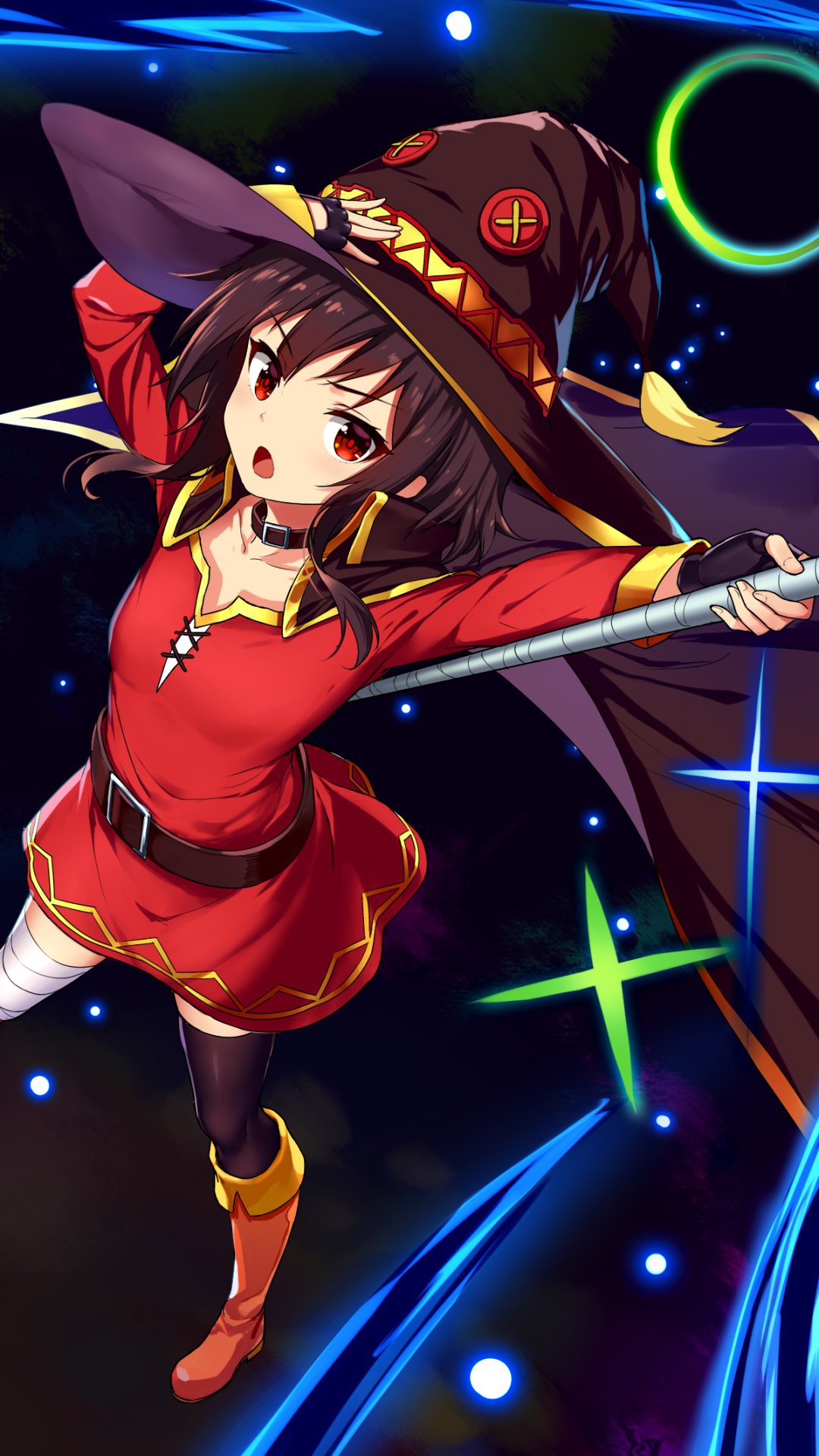 Download Megumin (KonoSuba) Anime KonoSuba - God’s Blessing On This Wonderful World!! Phone Wallpaper