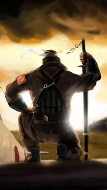 fantasy samurai Phone Wallpaper