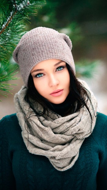 woman Angelina Petrova Phone Wallpaper